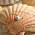 clam shell necklace