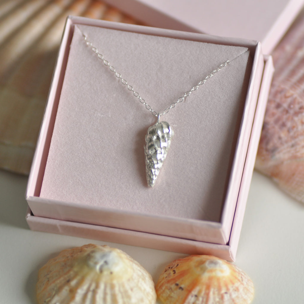 cone shell necklace