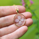 lilac necklace