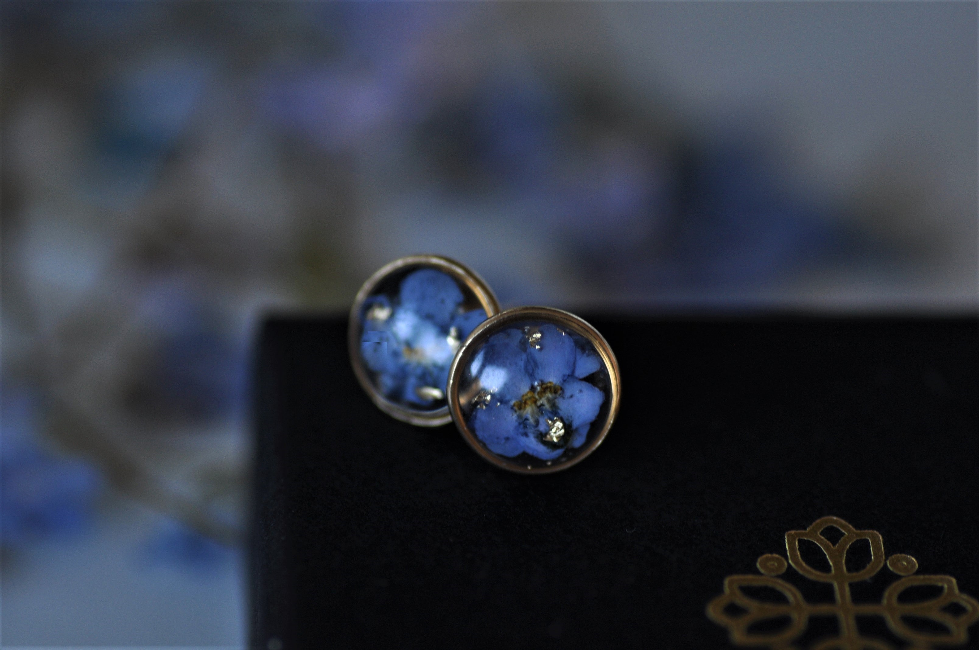 forget me not earposts