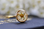 cherry blossom ring - Gold fill