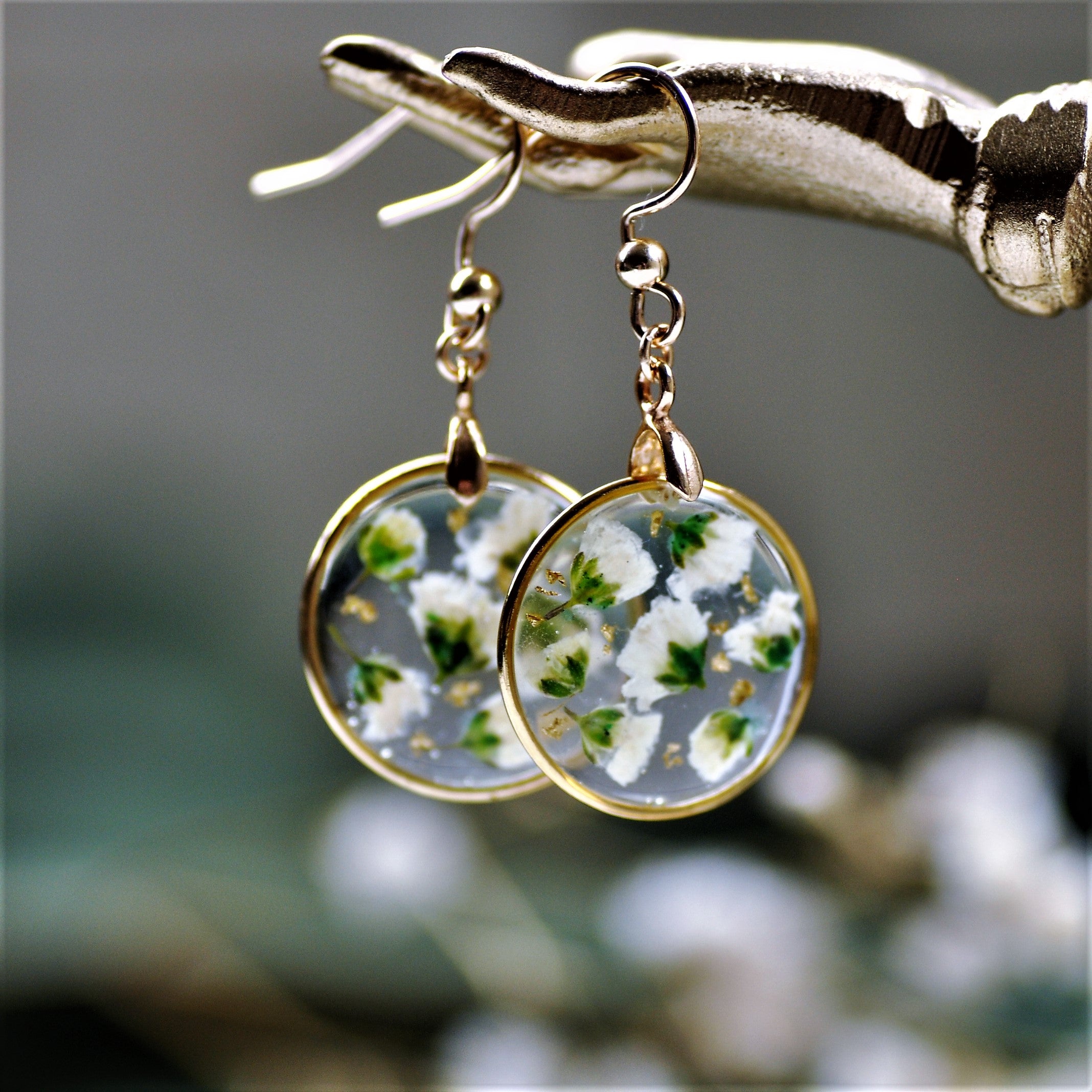 dangle earrings gold fill