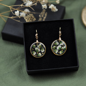 gypsophila earrings