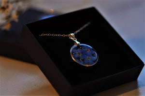 forget me not necklace