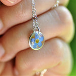 forget me not necklace