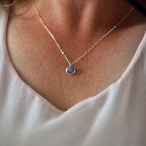 sterling silver necklace on