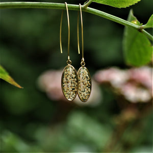 Queen Ann's lace droplet earrings