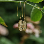 Queen Ann's lace droplet earrings