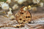 real flower necklace