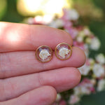 Lily-of-the-valley ear posts