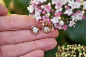 Lily-of-the-valley ear posts