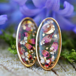stud earrings gold fill