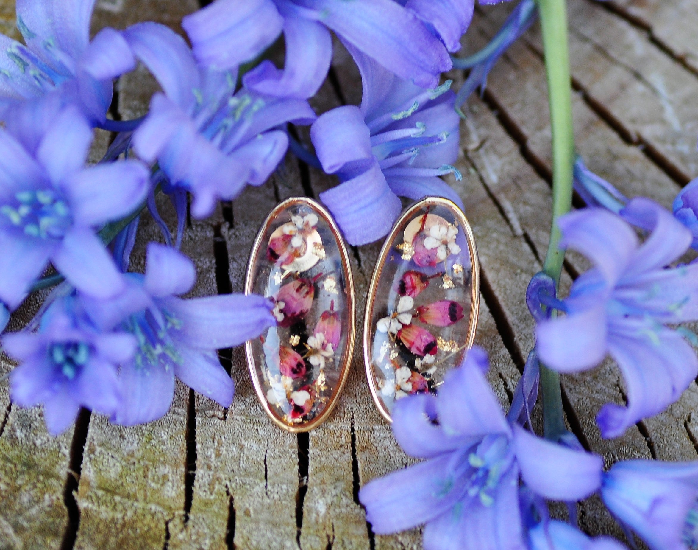 nature inspired earrings