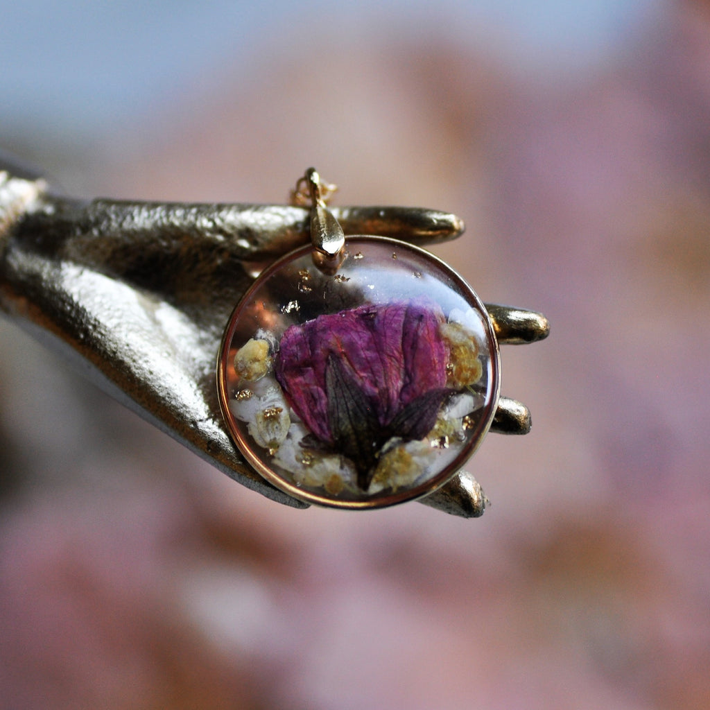 cherry blossom necklace